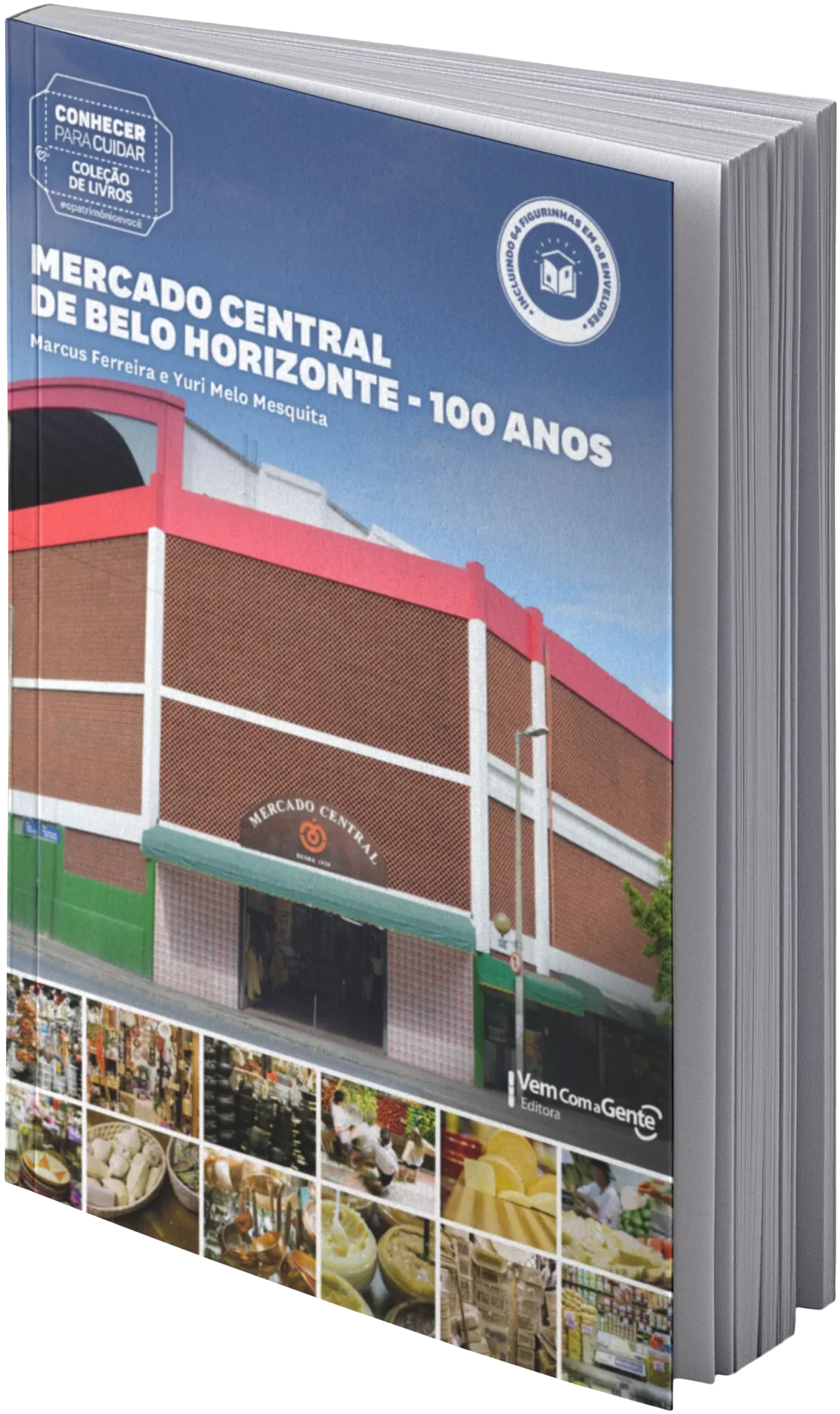 Capa do livro Mercado Central de Belo Horizonte – 100 Anos