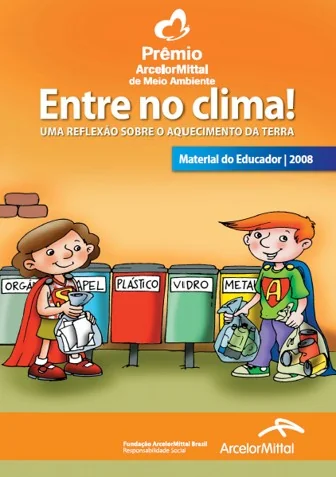 Capa da publicação Entre no clima! — Material do Educador