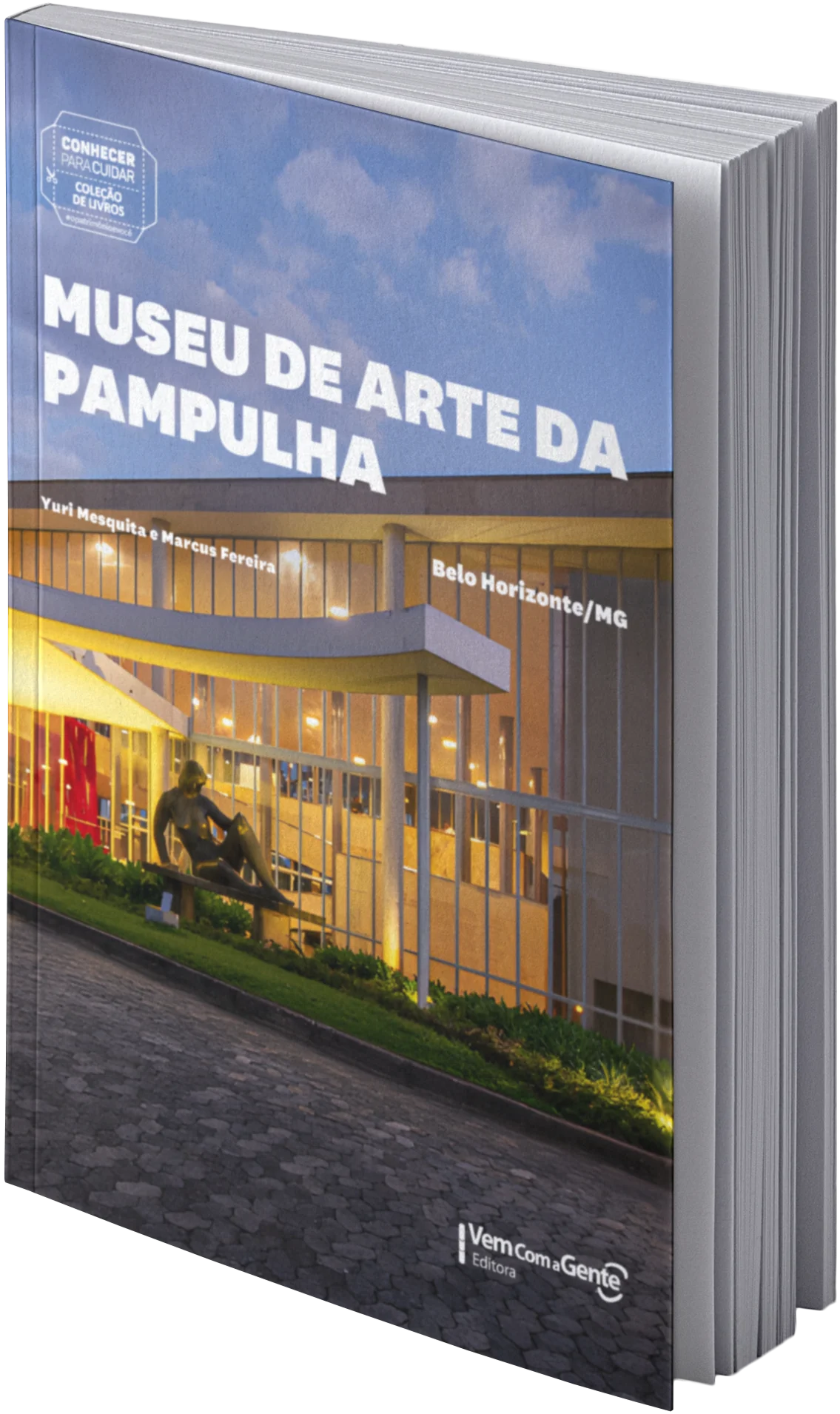 Capa da publicação Conhecer Para Cuidar Museu de Arte da Pampulha